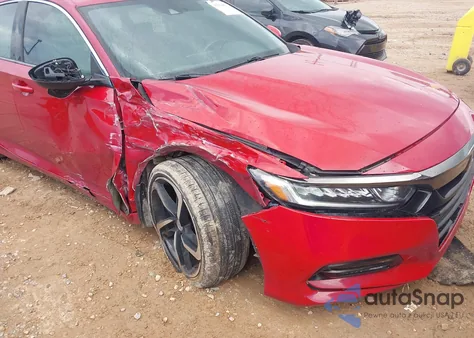 2018 Honda Accord Sport 2.0T from USA, damaged, VIN 1HGCV2F34JA046102
